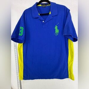 Polo by Ralph Lauren Blue Custom Fit Shirt Big Pony #3
